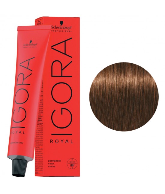 Краска для волос Igora Royal 5-5 Светло-коричневый золотистый 60 мл