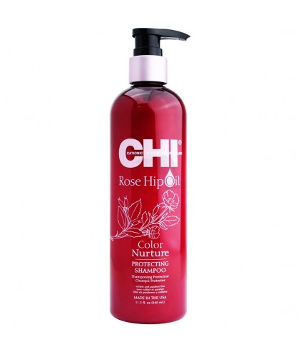 Шампунь восстанавливающий с маслом шиповника CHI Rose Hip Oil Shampoo 355 мл