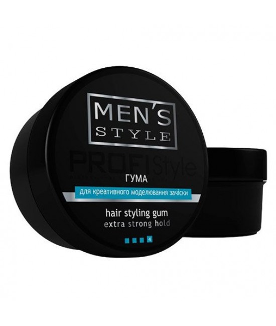 Men's Style Hair Styling Gum 80 мл