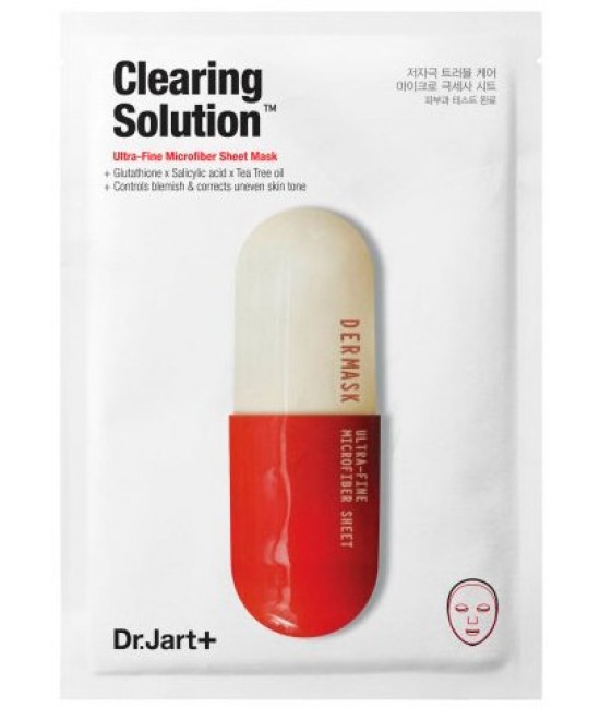 Очищающая тканевая маска Dr. Jart+ Dermask Micro Jet Clearing Solution