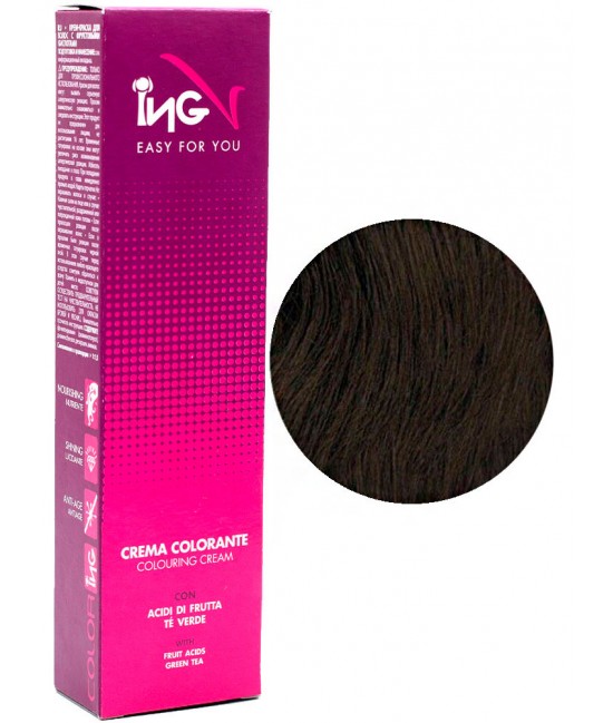 Краска для волос ING Coloring Cream, 100 мл 3 Темно-каштановый