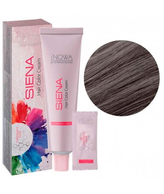 Крем-краска для волос 6/0 jNOWA Siena Chromatic Save 90 мл