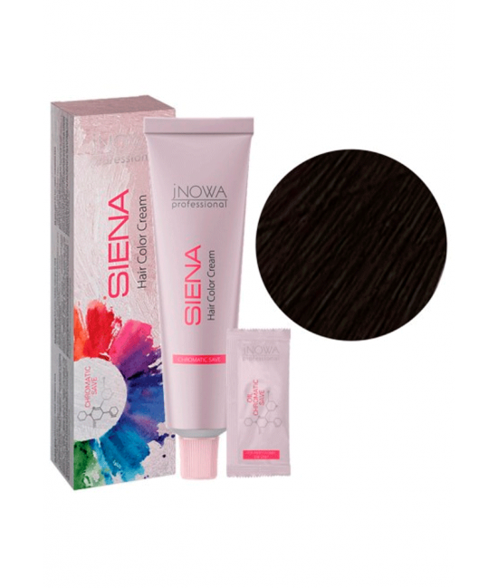 Крем-краска для волос 3/7 jNOWA Siena Chromatic Save 90 мл
