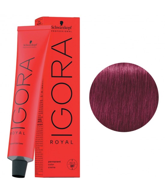 Краска для волос Igora Royal 0-89 Микстон красно-фиолетовый 60 мл