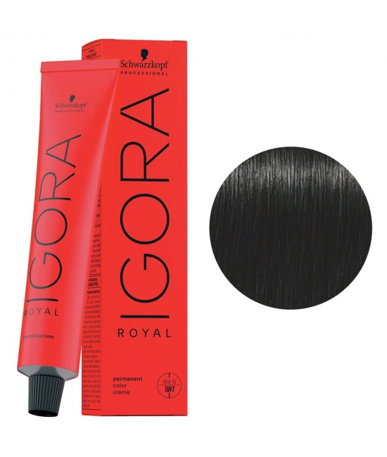 Краска для волос Igora Royal 3-0 Темно-коричневый 60 мл