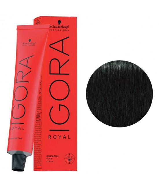Краска для волос Igora Royal 4-33 Средне-коричневый экстра матовый 60 мл