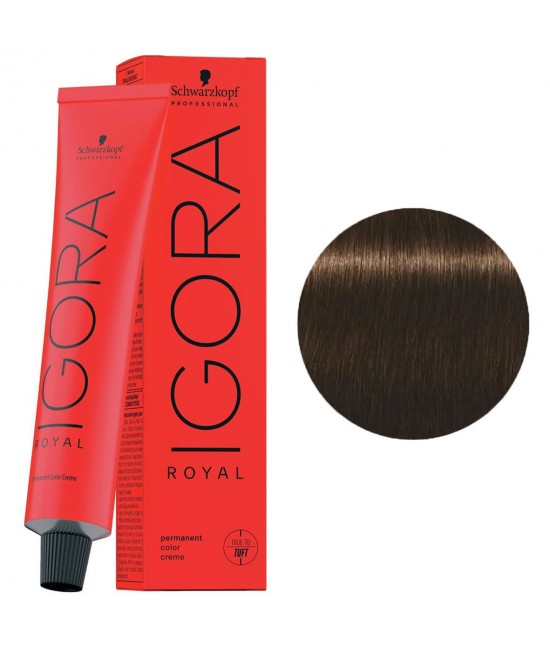 Краска для волос Igora Royal 4-5 Средне-коричневый золотистый 60 мл