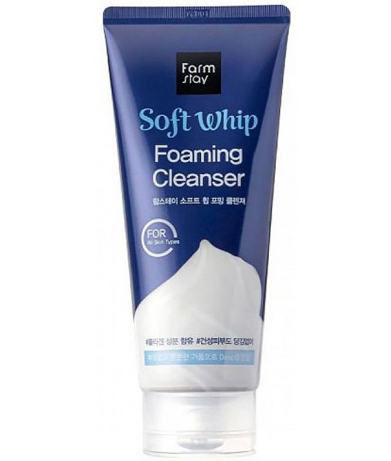 Мягкая пенка для умывания FarmStay Soft Whip Foaming Cleanser