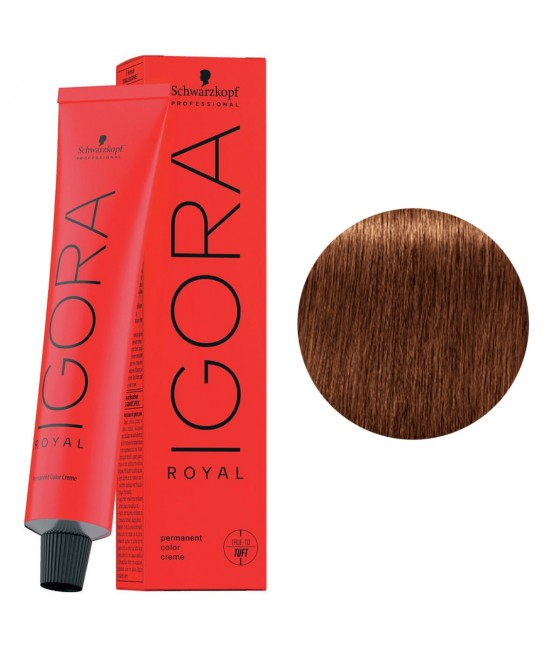 Краска для волос Igora Royal 7-76 Средне-русый медный шоколадный 60 мл