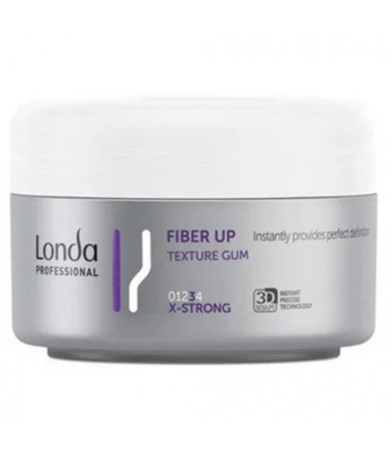Волокнистый гель для волос экстрасильной фиксации Londa Professional Fiber Gum Fiber Up 75 мл