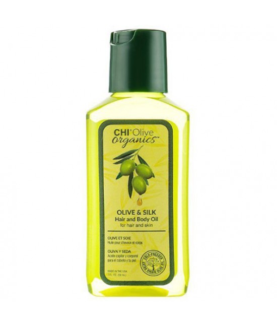 Шелковое масло с оливой CHI Olive Organics Olive & Silk Hair and Body Oil 59 мл