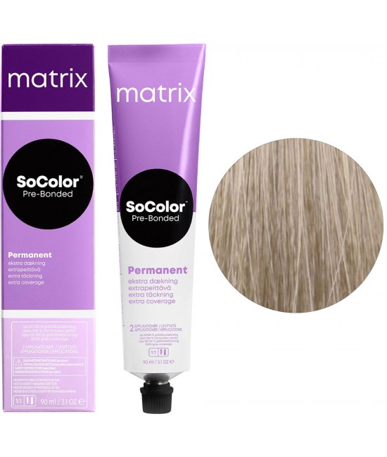 Краска Matrix SoColor Extra Coverage для высокоэффективного 100% закрашивания седины 510NA Extra Coverage Очень очень светлый блондин натуральный пепельный