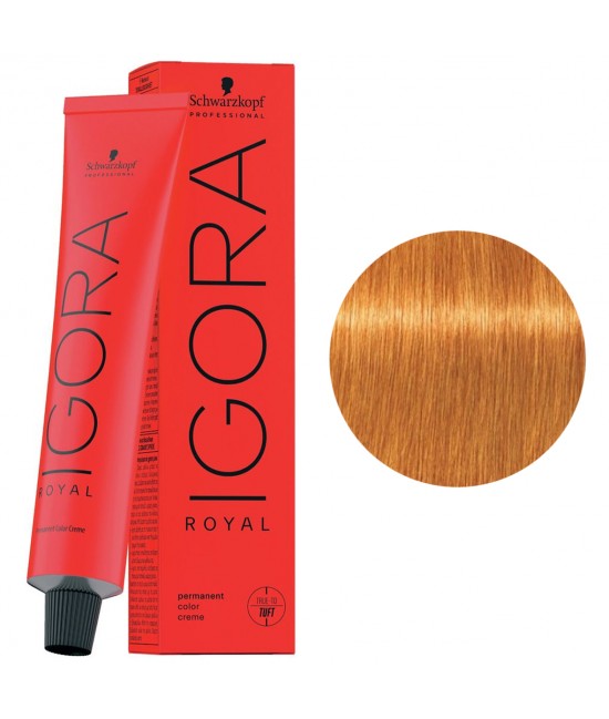 Краска для волос Igora Royal 9-7 Светлый блондин медный 60 мл