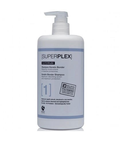 Шампунь для окрашенных и обесцвеченных волос Barex Superplex Keratin Bonder 750 мл