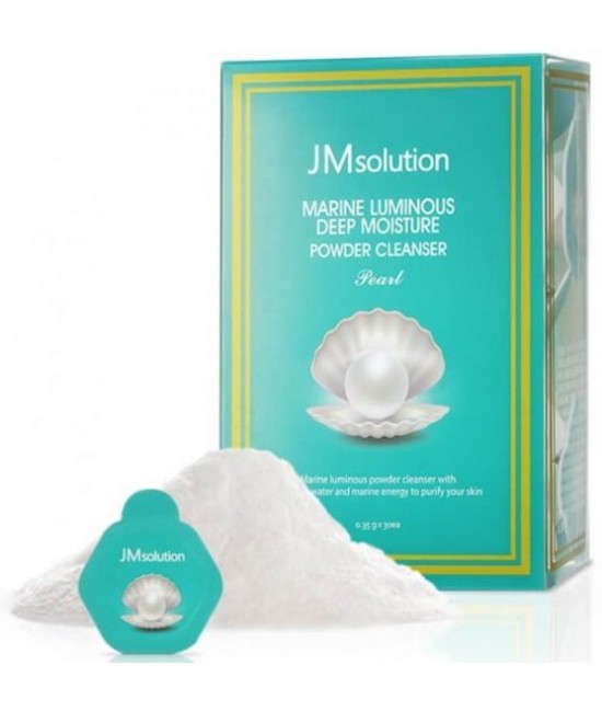 Энзимная пудра для умывания с жемчугом JMsolution Marine Luminous Pearl Deep Moisture Powder Cleanser Pearl