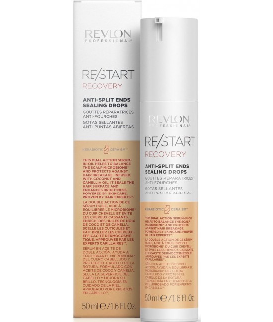 Восстанавливающая сыворотка для волос Revlon Restart Recovery Sealing Drops 50 мл