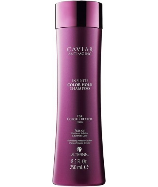 Шампунь для сохранения цвета окрашенных волос с экстрактом Черной икры без сульфатов Alterna Caviar Anti-Aging Infinite Color Hold Shampoo 250 мл
