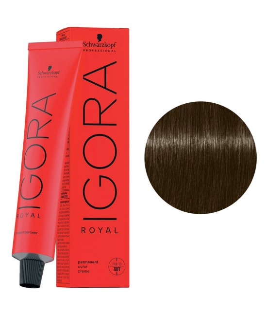 Краска для волос Igora Royal 5-16 Светло-коричневый  шоколадный сандре 60 мл