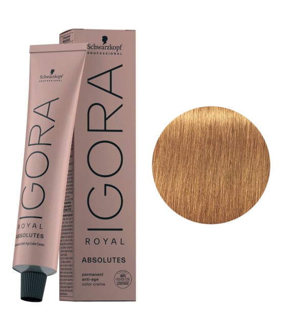 Краска для седых волос Schwarzkopf Igora Royal Absolutes 9-60 экстра светлый блондин шоколадный натуральный 60 мл