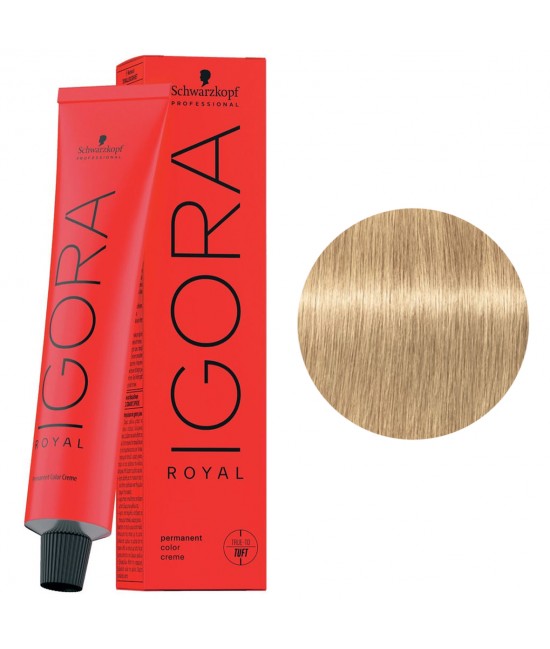 Краска для волос Igora Royal 9-0 Светлый блондин натуральный 60 мл