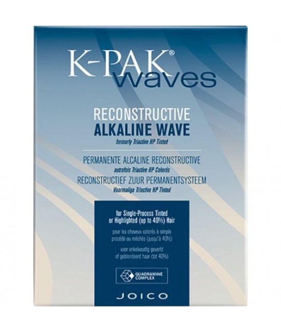 K-Pak Waves Reconstructive Alkaline Wave for Single-Process Tinted or Highlighted Hair 
