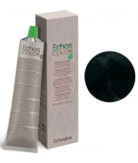 Крем-краска для волос Echosline Echos color 100 мл черный