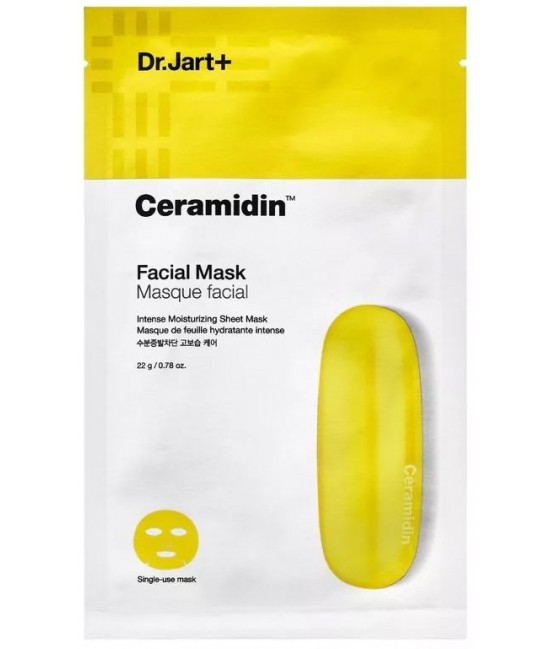 Восстанавливающая тканевая маска с керамидами Dr. Jart+ Ceramidin Facial Mask