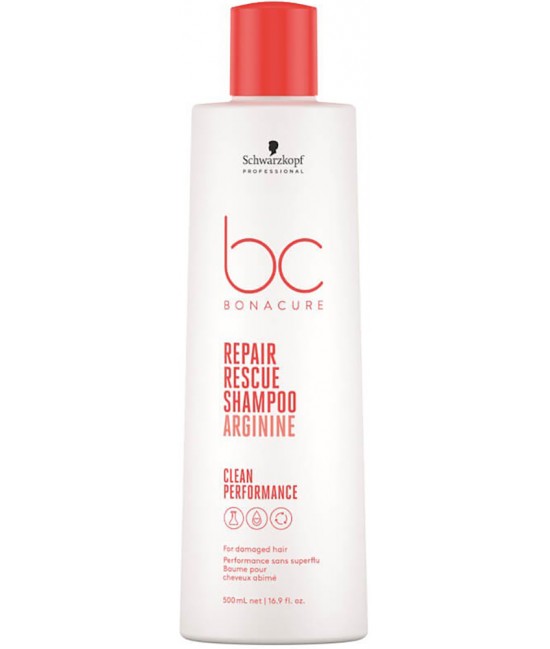 Bonacure Repair Resque Shampoo Arginine Clean Performance 500 мл