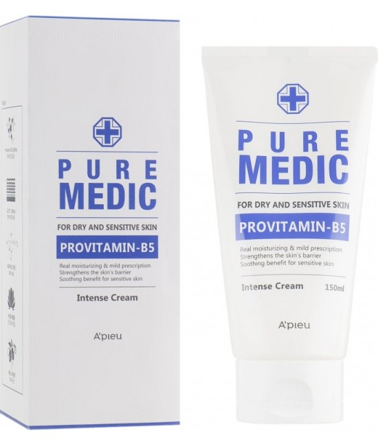 Увлажняющий крем для сухой и чувствительной кожи APieu Pure Medic Intense Cream 150 мл