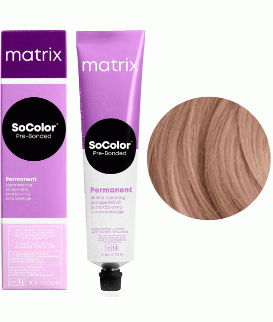 Краска Matrix SoColor Extra Coverage для высокоэффективного 100% закрашивания седины 508M Extra Coverage Светлый блондин мокка (шоколадный)