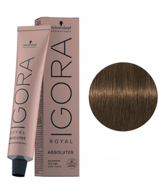 Фарба для волосся Schwarzkopf Igora Royal Absolutes 60 мл 7-140 Среднерусый сандре бежевый