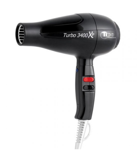 Фен для волос TICO Professional Turbo 3400 XP BLACK (100001BK)