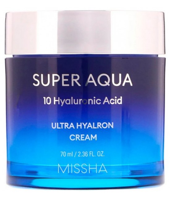Увлажняющий крем для лица Missha Super Aqua Ultra Hyalron Balm Cream Original 70 мл