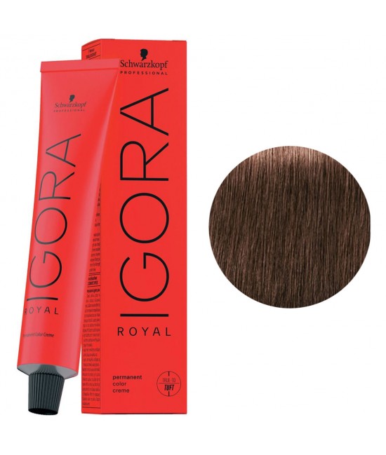 Краска для волос Igora Royal 6-491 Темно-русый бежевый фиолетовый сандре 60 мл