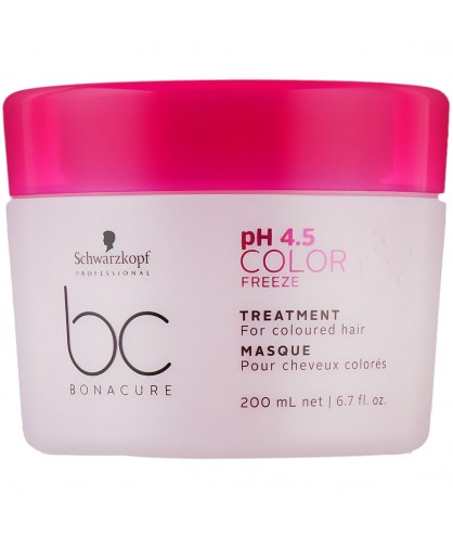 Маска для окрашенных волос Schwarzkopf BC Color Freeze pH 4.5 200 мл