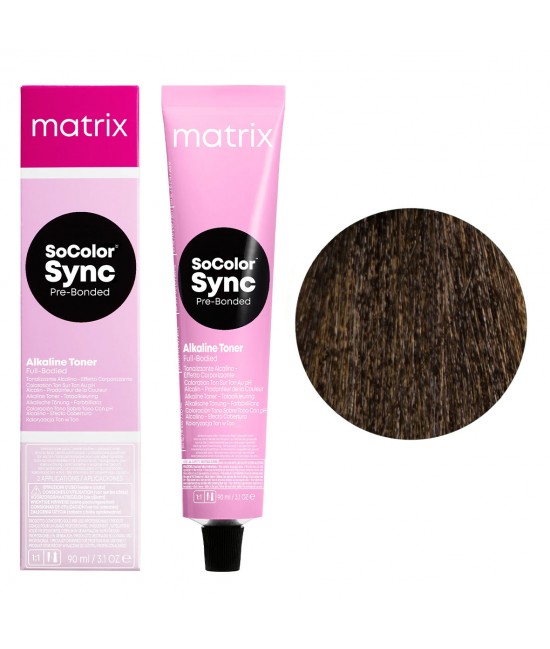 Matrix SoColor Sync Pre-Bonded - Краска для волос SPA пастельно-пепельный 90мл