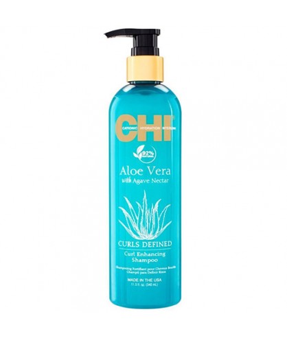 Шампунь для кудрявых волос CHI Aloe Vera Curl Detangling Shampoo 340 мл