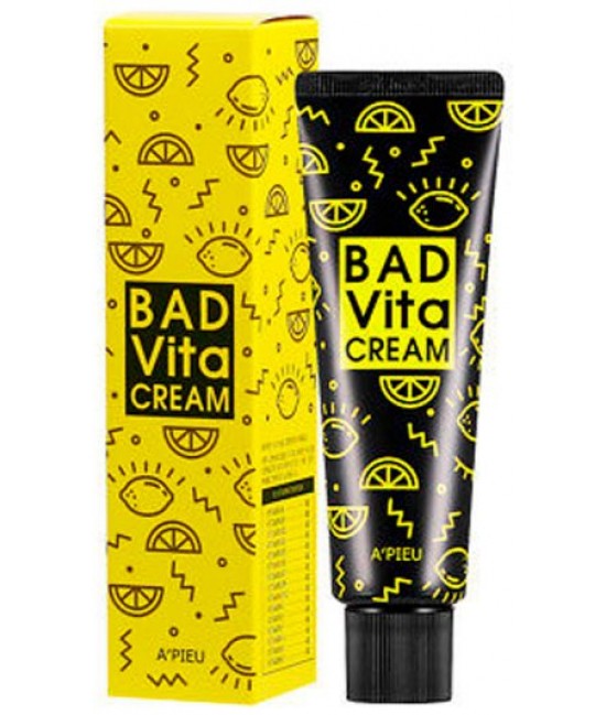Освежающий и увлажняющий витаминный крем для лица APieu Bad Vita Cream 50 г