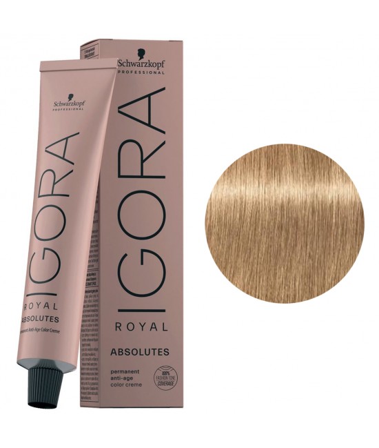 Краска для седых волос Schwarzkopf Igora Royal Absolutes 9-40 экстра светлый блондин бежевый натуральный 60 мл