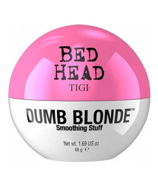 Крем для разглаживания сильно поврежденных волос Tigi Bed Head Dumb Blonde Smoothing Stuff 