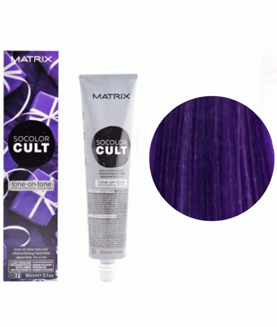 Крем - краска для волос Matrix Socolor/Cult Королевский пурпур (деми) 90 мл