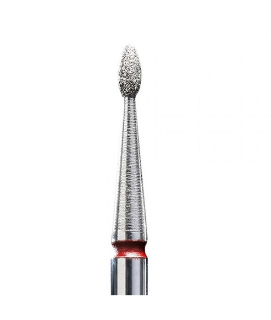 Фреза алмазная почка закругленная  Staleks Pro FA50R016 1.6/3.4K красная
