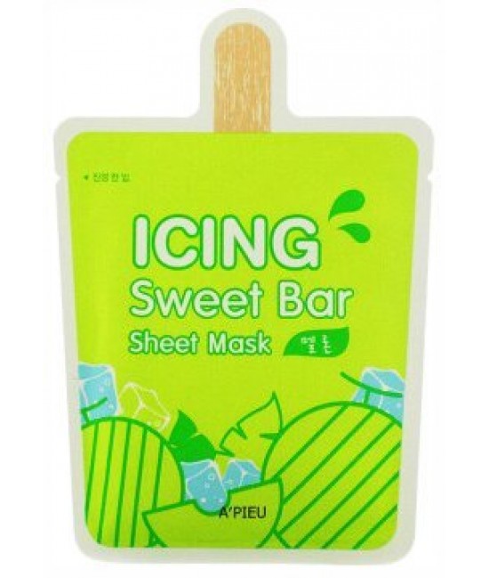 Тканевая маска с экстрактом дыни APieu Icing Sweet Bar Sheet Mask Melon