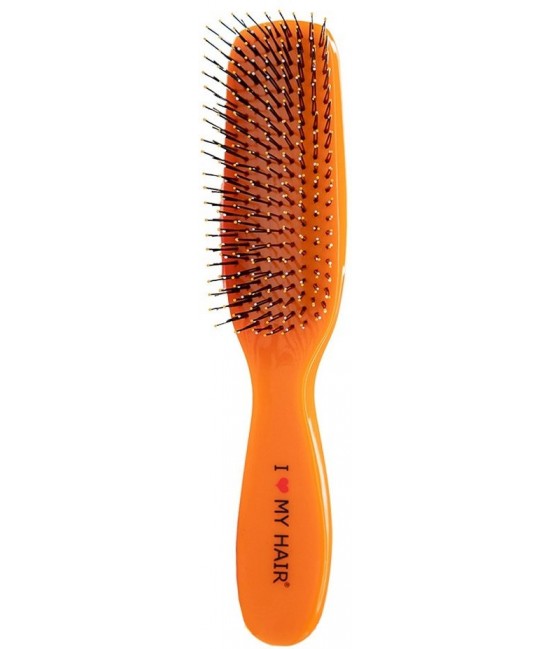 Щетка для волос I Love My Hair Spider 1503 S оранжевая глянцевая
