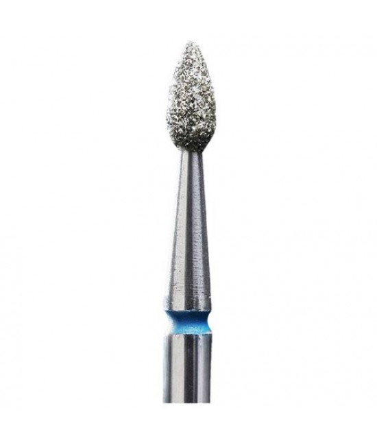 Фреза алмазная капля синяя Staleks Expert 2,3 мм/5 мм