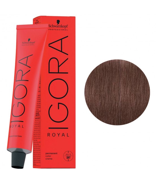 Краска для волос Igora Royal 7-48 Средне-русый бежевый красный 60 мл