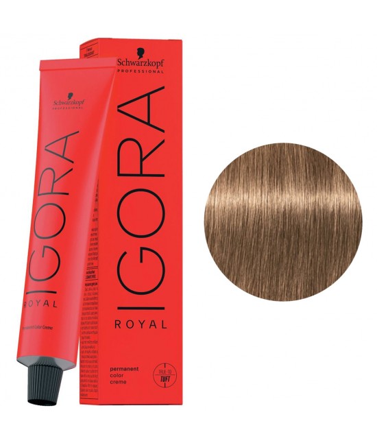 Краска для волос Igora Royal 8-46 Nude светло-русый бежевый шоколадный 60 мл