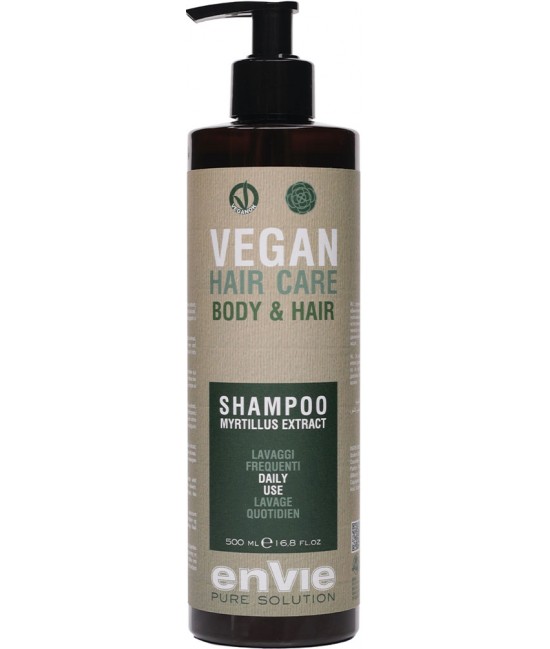 Шампунь для ежедневного использования Envie Vegan 500 мл