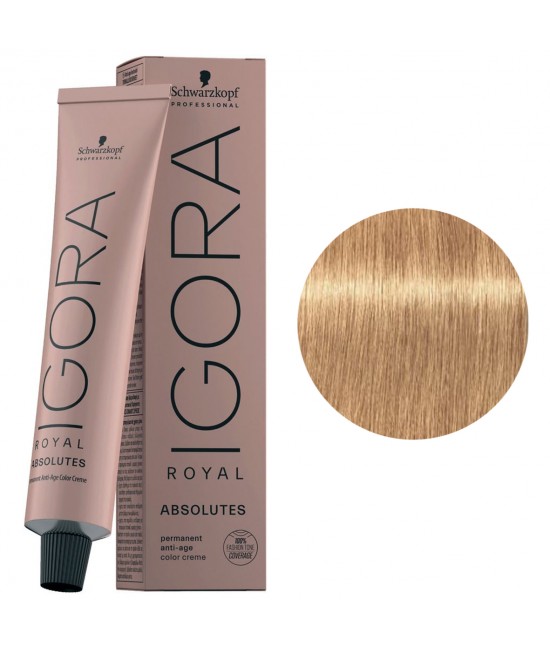 Краска для седых волос Schwarzkopf Igora Royal Absolutes 9-560 светлый блондин золотистый-шоколад 60 мл