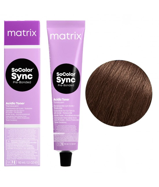 Краска для волос без аммиака Matrix Color Sync Тонер на кислотной основе Нейтральный  90 мл